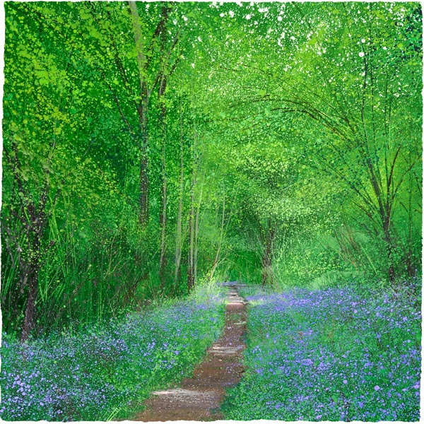 Paul Evans Bluebell Way Limited Edition Print