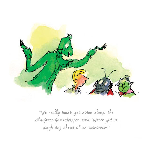 Roald Dahl - We really must get some sleep - James and the Giant Peach