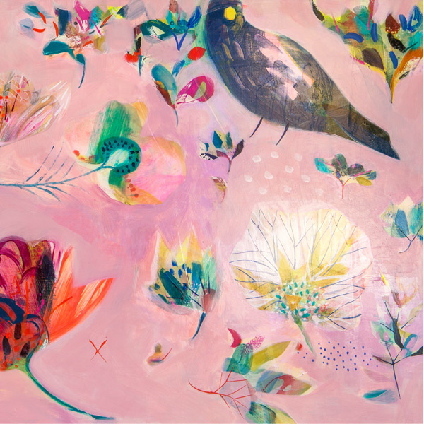 Becky Blair - Peony Garden Limited Edition Print