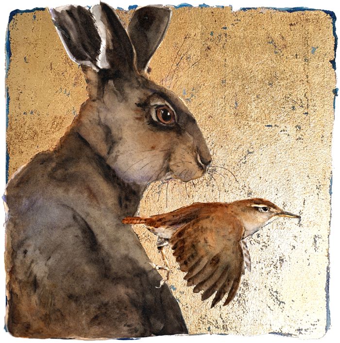 Jackie-Morris-Hare-and-Wren