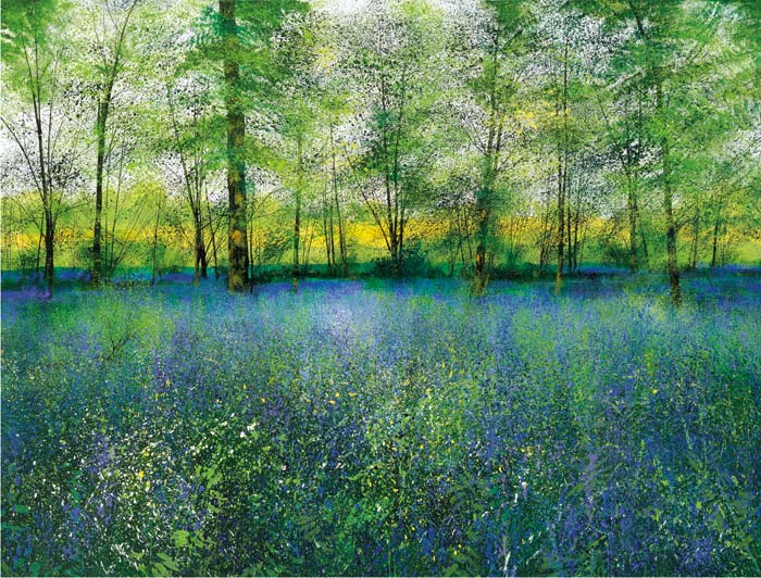 Paul Evans - Scent of Bluebells - Signed Limited Edition Print
