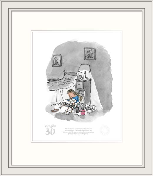 Roald Dahl & Quentin Blake - Matilda 30th - Her own small bedroom