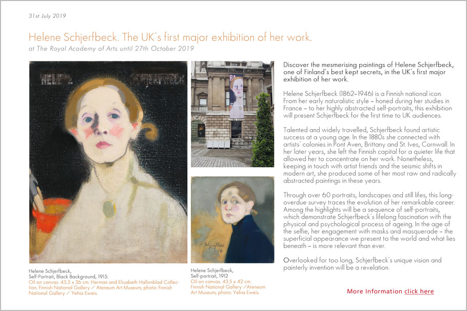Helen Schjerfbeck at the RA